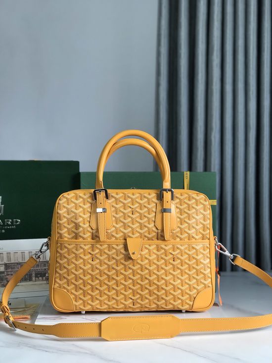 Goyard Ambassade Detachable Shoulder Strap Briefcase 0202889