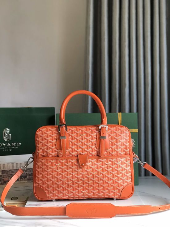 Goyard Ambassade Detachable Shoulder Strap Briefcase 0202889