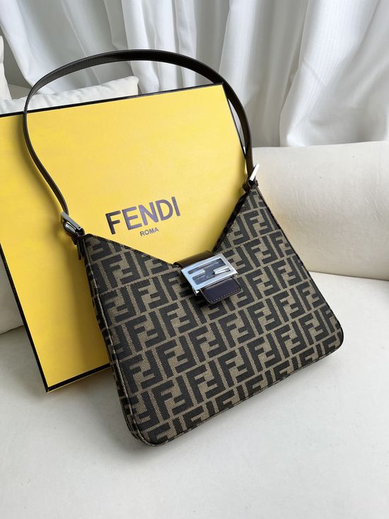 Fendi FF Vintage Shoulder Bag 3313