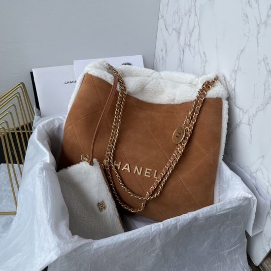 Chanel 22bag Lambskin Shoulder Bag AS3260