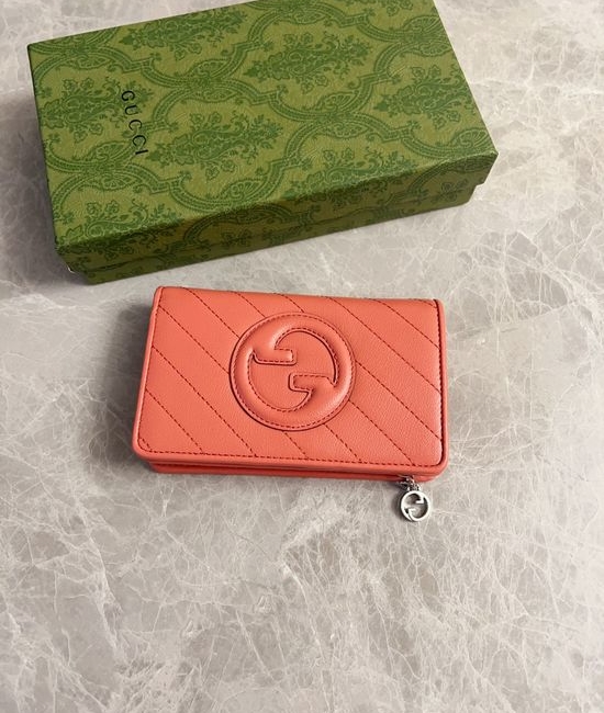 Gucci Blondie Leather Medium Long Wallet 760336