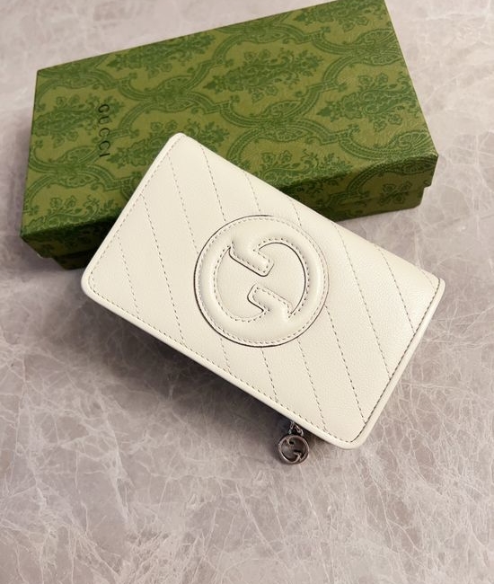 Gucci Blondie Leather Medium Long Wallet 760336