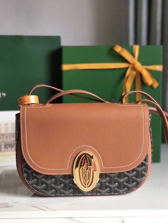 Goyard 233 Classic Flap Shoulder Bag 020213