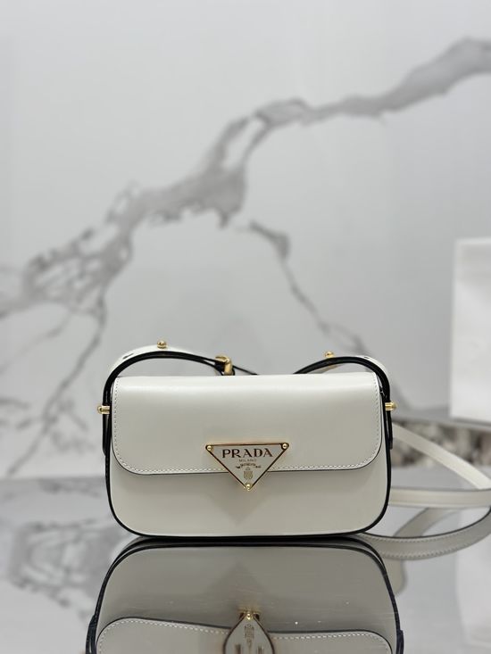 Prada Leather Shoulder Bag 1BD339