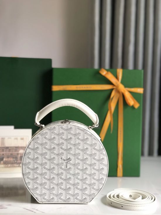 Goyard Alto Round Hat Box Bag 7958