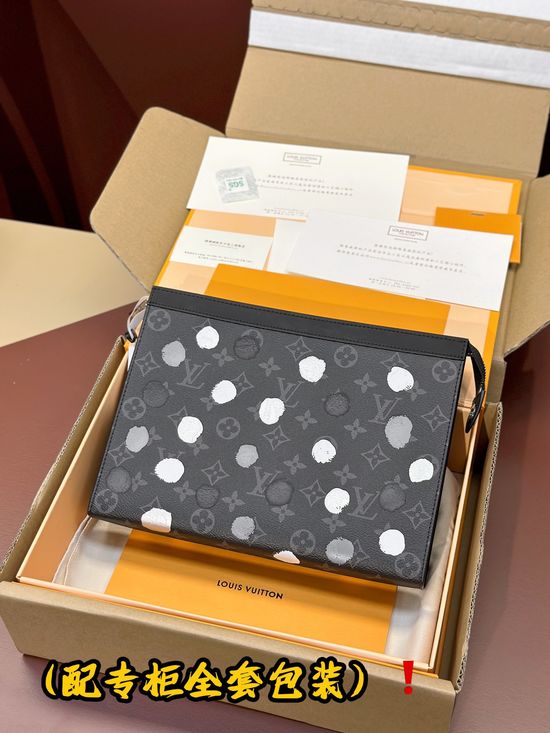 Louis Vuitton X YK Pochette Voyage Clutch M81934