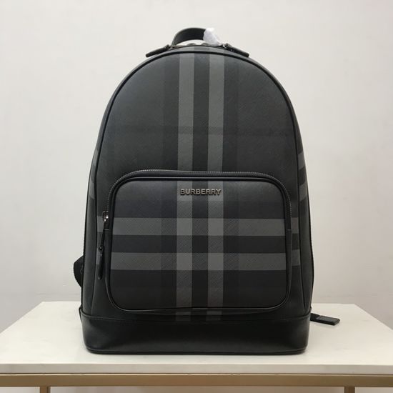 Burberry Check Leather Tote Bag 80656301