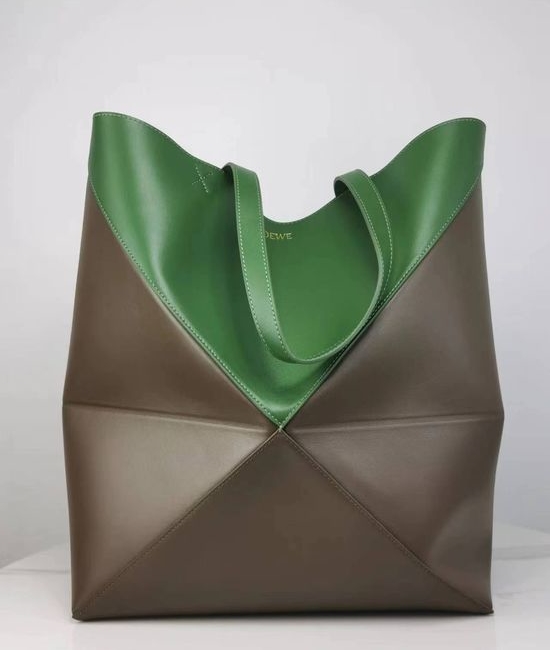 Loewe Puzzle Fold Leather Tote Bag 1761