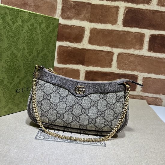 Gucci Mini Crossbody Bag Brown 764960