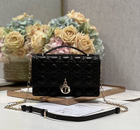 Christian Dior Miss Christian Dior Leather Handbag 0997