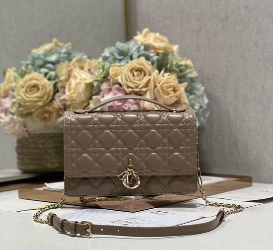 Christian Dior Miss Christian Dior Beige Handbag 0997