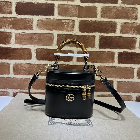 Gucci Black Leather Mini Bag 760200