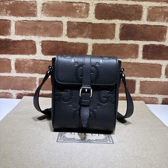 Gucci Classic Grained Leather Leather Tote Bag 760235
