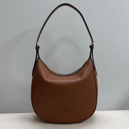 Celine Heloise Leather Shoulder Bag Elegant Design 3985