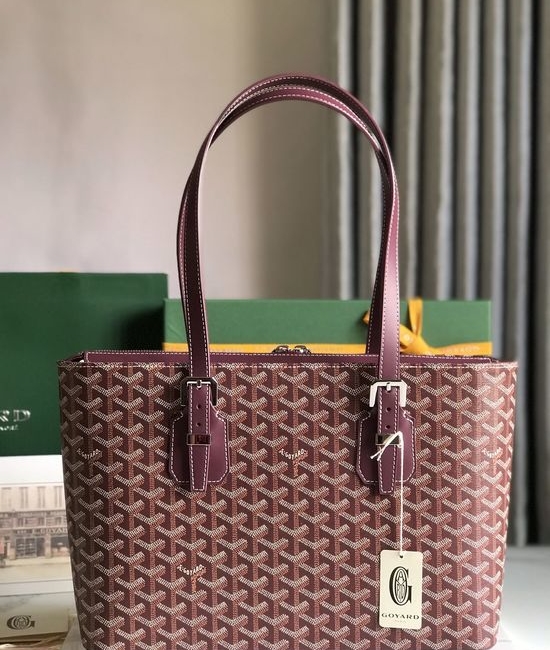 Goyard Vintage Structured Adjustable Handbag 020175