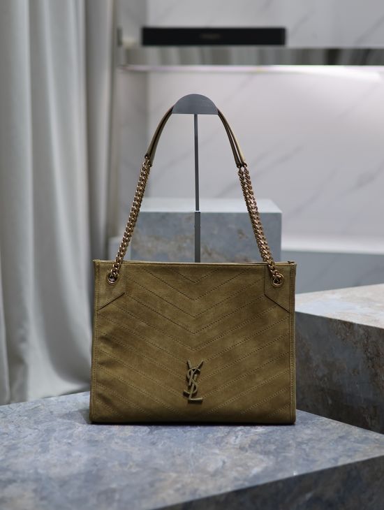 Yves Saint Laurent Niki Shopping Suede Tote Bag 577999