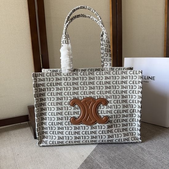 Celine CABAS THAIS Large Tote Handbag 196762
