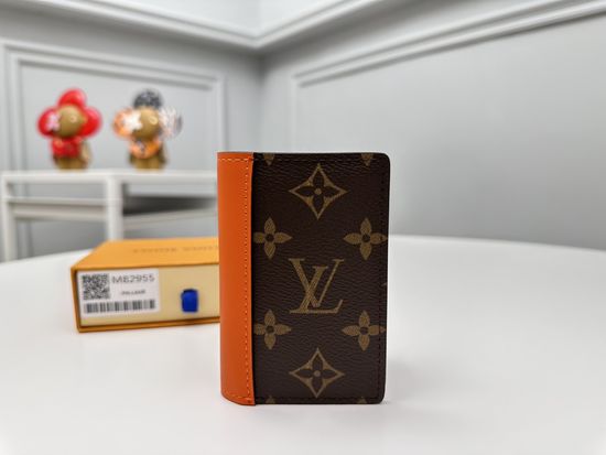 Louis Vuitton Monogram Macassar Pocket Wallet M82955