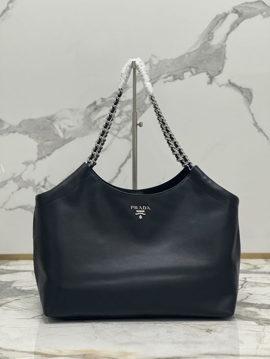 Prada Vintage Rover Bag Calfskin Handbag 1BA638