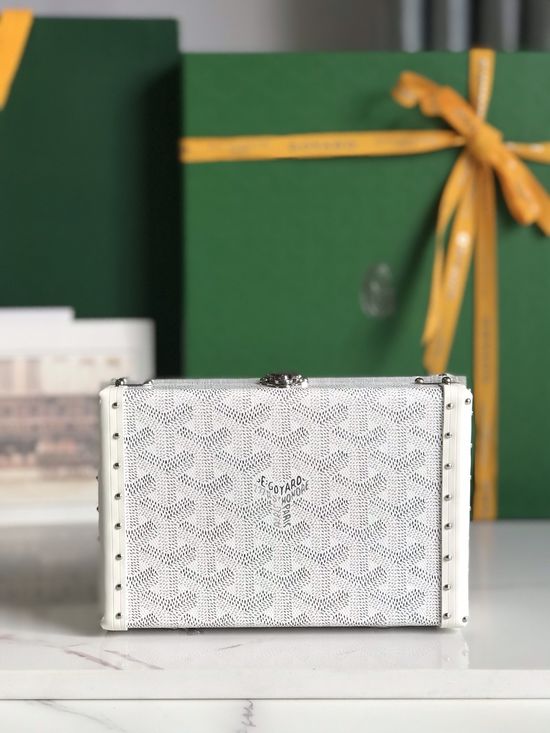 Goyard Minaudière Trunk Crossbody Bag 020177