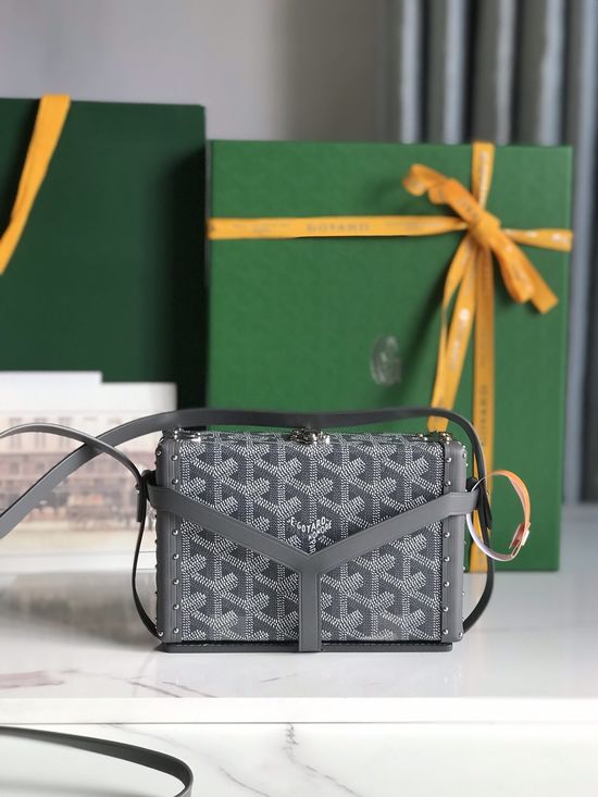 Goyard Minaudière Classic Trunk Style Bag 020177
