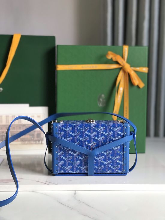 Goyard Minaudière Compact Crossbody Bag 020177