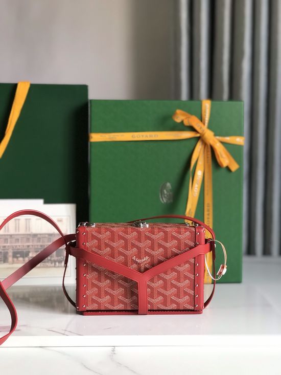 Goyard Minaudière Compact Crossbody Bag 020177