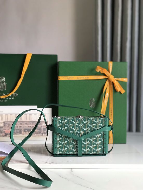 Goyard Minaudière Compact Crossbody Bag 020177
