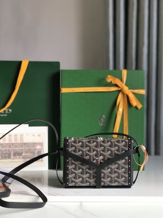 Goyard Minaudière Classic Trunk Style Bag 020177