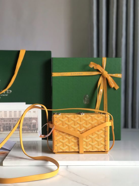 Goyard Minaudière Trunk Crossbody Bag 020177