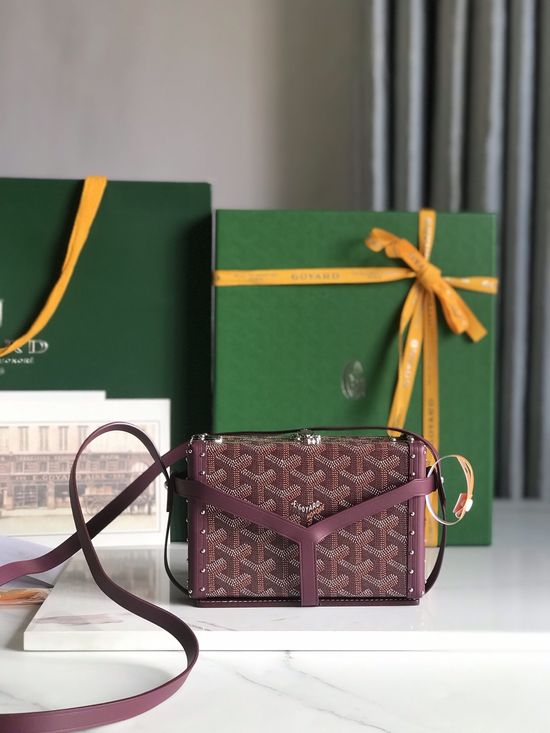 Goyard Minaudière Trunk Crossbody Bag 020177