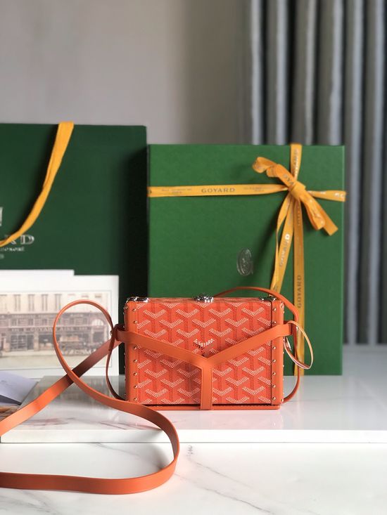 Goyard Minaudière Trunk Crossbody Bag 020177