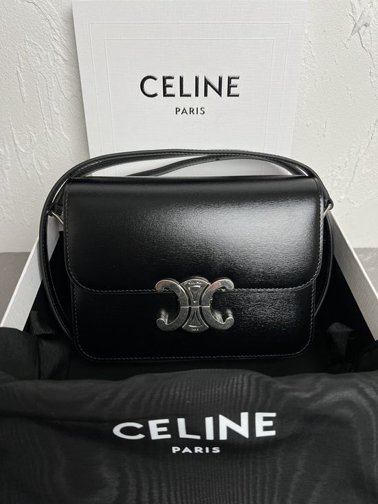 Celine TEEN TRIOMPHE Calfskin Handbag 188423