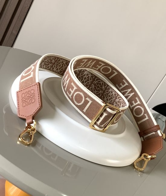 Loewe Anagram Jacquard Leather Removable Shoulder Strap 001