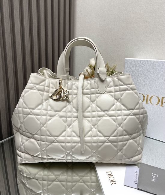 Christian Dior CD TOUJOURS Large White Handbag 2823