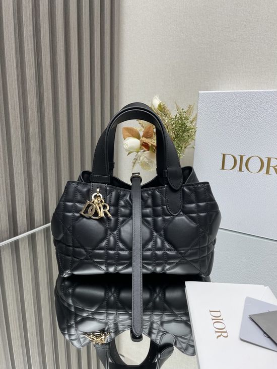 Christian Dior Christian DiorTOUJOURS Black Small Handbag 2822