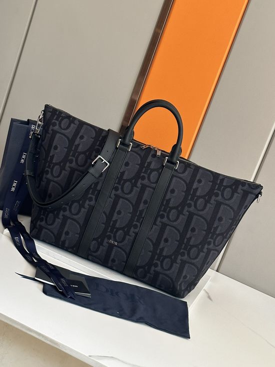 Christian Dior Weekender Oblique Printed Tote 93385