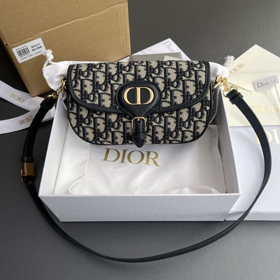 Christian Dior Bobby Oblique Jacquard Shoulder Bag M9327