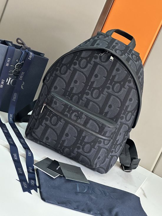 Christian Dior Rider Oblique Print Backpack 93328