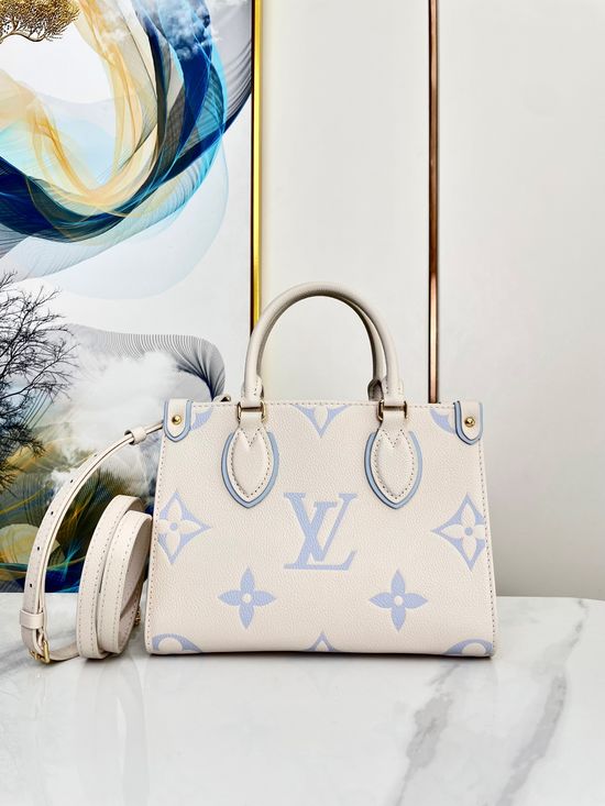 Louis Vuitton ONTHEGO Leather Tote Bag M46833