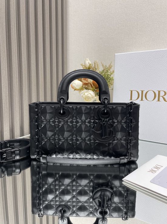 Christian Dior Lady DJoy Quilted Shoulder Bag 18725