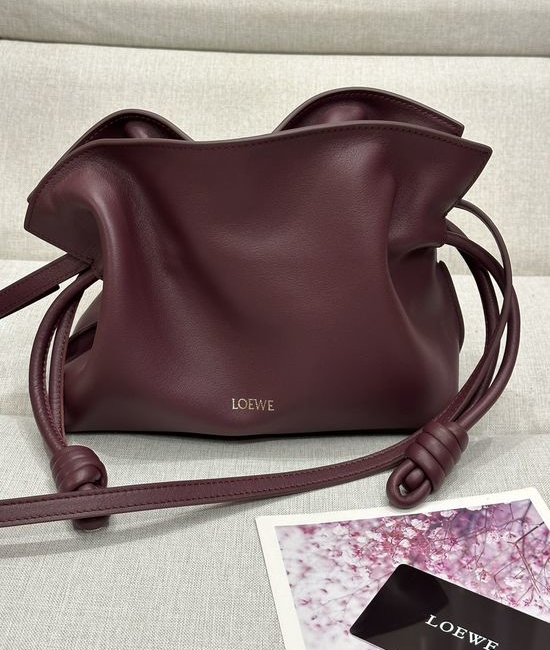 Loewe Flamenco Mini Nappa Leather Clutch 11050S