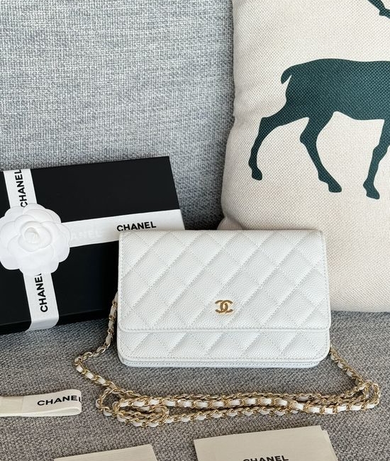 Chanel Magnetic Buckle Series Grained Cowhide Bag AP330