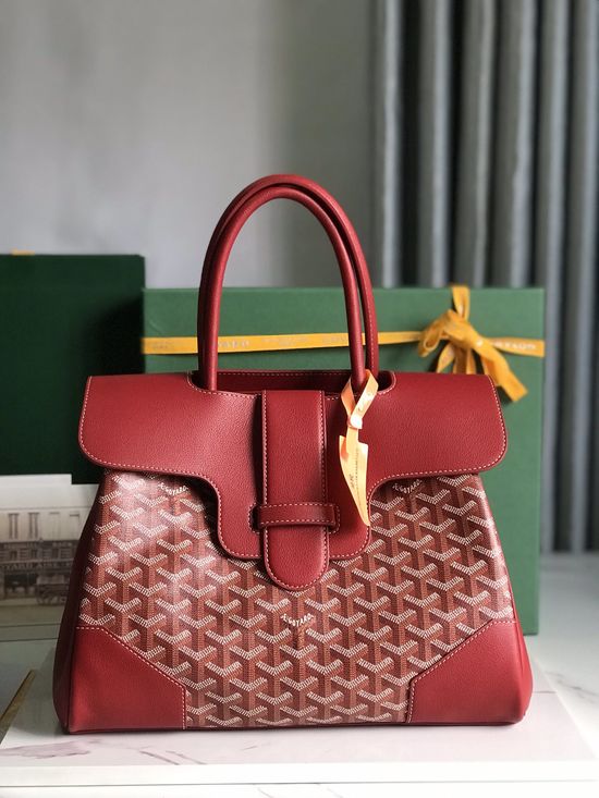 Goyard Saigon Tote Spacious Elegant Bag 020236
