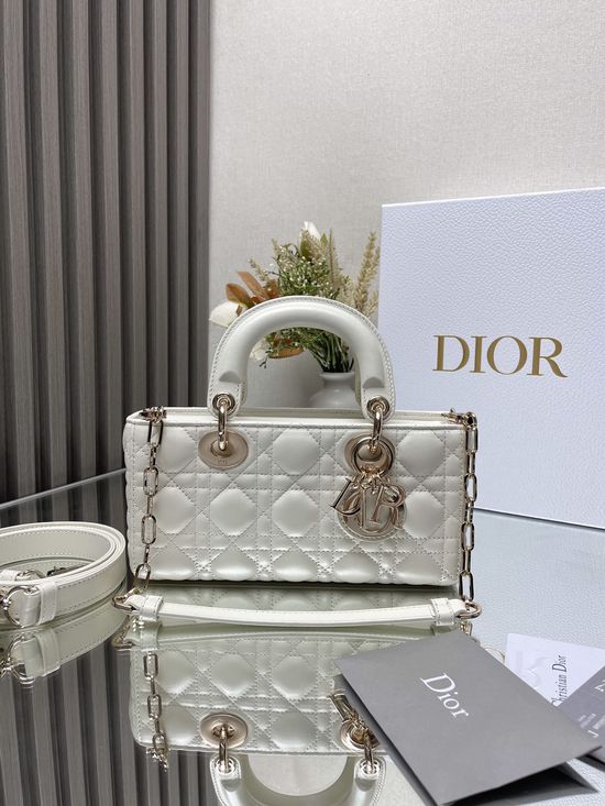 Christian Dior LADY D-JOY Cannage Lambskin Shoulder Bag 0613