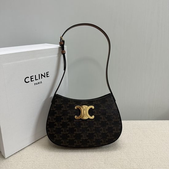 Celine TILLY Brown Monogram Classic Handbag 115702