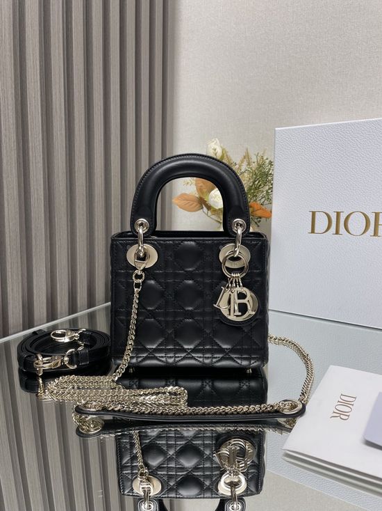 Christian Dior Lady Lambskin Handbag 0505