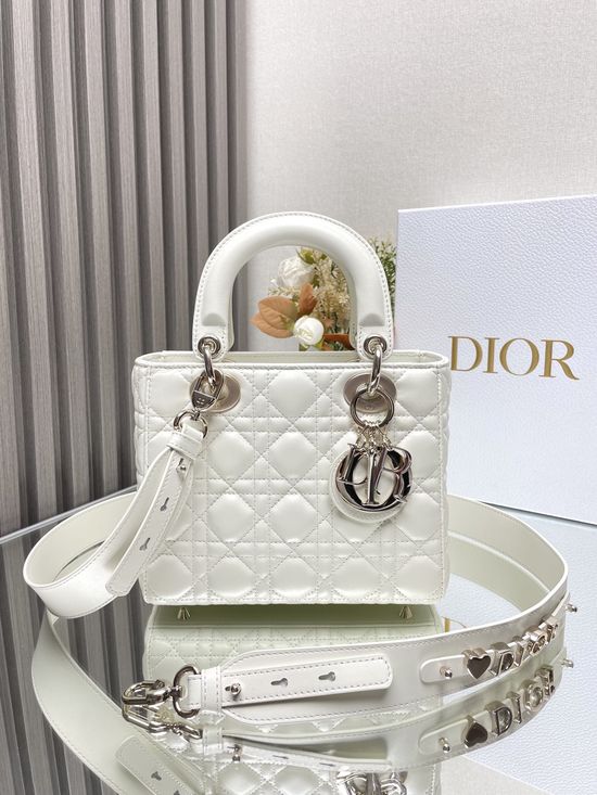 Christian Dior Lady My ABC Lambskin Handbag