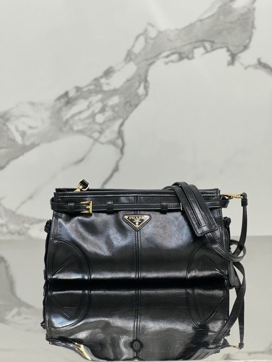Prada Saffiano Leather Crossbody Bag 1BH215