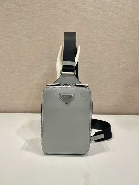 Prada Saffiano Leather Chest Bag 2VZ106